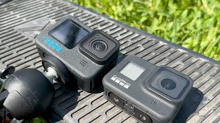 GoPro HERO8 VS HERO12  Test Vlog [upl. by Spindell234]