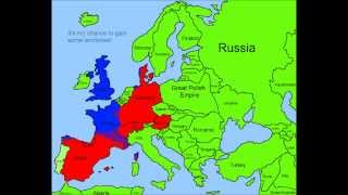 Alternate Future of Europe  Part 1  First Wars and Alliances [upl. by Samuele]