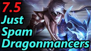 New Dragonmancer Lee Sin Carry in SET 75 Teamfight Tactics TFT New Gameplay Guide [upl. by Shep]