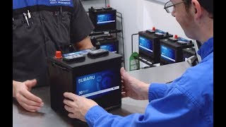 Subaru Parts and Service  Battery Test [upl. by Helsa]