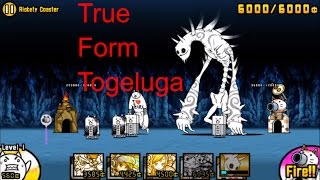 The Battle Cats  togeluga true formShishilan Pasalan  Review [upl. by Orsola915]