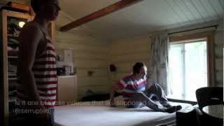 Devouring bed AKA sofa bed prank [upl. by Gerome]