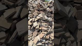 Multicoloured Sandstone Cobbles For Flooring [upl. by Jeritah186]