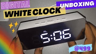 The Truth about Digital White Clock Mirror Clock [upl. by Rhyner]