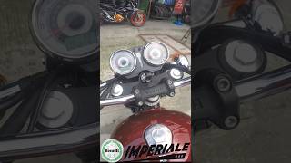 Benelli IMPERIALE 400  HIGH REV SOUND [upl. by Assenat966]