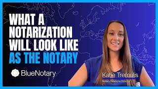 What a Notarization Will Look Like as a Notary [upl. by Dyob148]