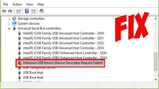 How to Fix Unknown USB Device Device Descriptor Request Failed Error [upl. by Fleece81]