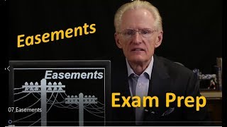 07 Easements Arizona Real Estate License Exam Prep [upl. by Eendys]