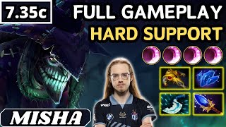 735c  Misha DAZZLE Hard Support Gameplay 21 ASSISTS  Dota 2 Full Match Gameplay [upl. by Naimerej430]