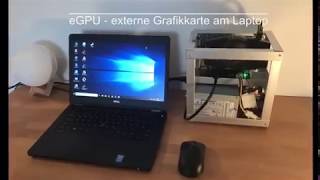 eGPU Externe Grafikkarte am Laptop [upl. by Clari]