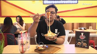 Makan 10 Menu Di MyeongDong Toppoki Sampai Puas 😱 [upl. by Tabber]