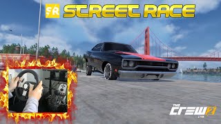 Plymouth Road Runner 1970 Gameplay In The Crew 2  4K 60FPS  Logitech G27 [upl. by Htessil]