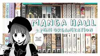 manga haul  shelf organization  60 VOLUMES [upl. by Gail]