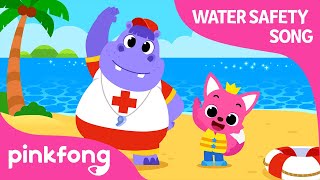 Water Safety Song  Pinkfong Safety Songs  Swimming Safety  Pinkfong Songs for Children [upl. by Acinor]