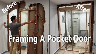 Framing A Pocket Door  The Vine [upl. by Arndt]