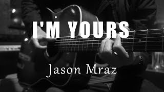 Im Yours  Jason Mraz  Acoustic Karaoke [upl. by Brita]