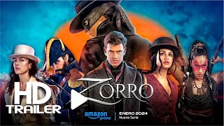 ZORRO  TV Serie Trailer 2024  Miguel Bernardeau [upl. by Wilmott]