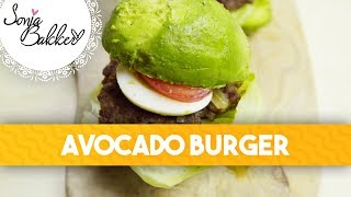 AVOCADO BURGER  Sonja Bakker recept [upl. by Liagiba860]