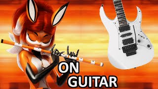 Rena Rouges🦊 Transformation on GUITAR🎸  Miraculous Cover [upl. by Aeduj94]