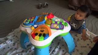 fisher price musical table おしゃべりバイリンガル・テーブル [upl. by Annoik]