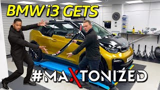 Making The BMW i3 MORE Aggressive With Maxton [upl. by Lanny]