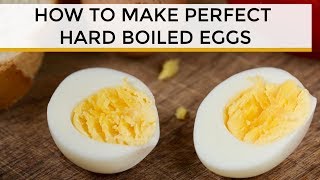 HowTo Make Perfect Hard Boiled Eggs [upl. by Orodisi876]