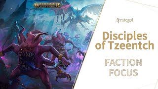 DISCIPLES OF TZEENTCH Faction Focus AOS4 [upl. by Naimaj316]