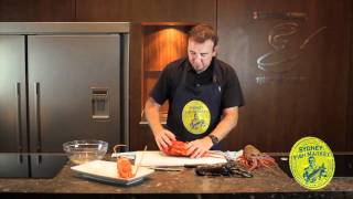 How to prepare Australian Rocklobsters [upl. by Ozzy118]