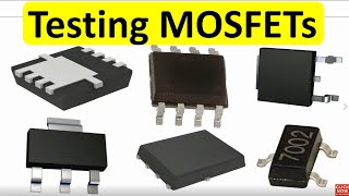 How to test MOSFET in circuit using multimeter how to test MOSFET transistor with 8 and 3 terminals [upl. by Artiek]