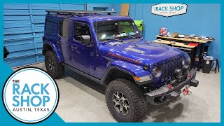 20182024 Jeep Wrangler JL RhinoRack Backbone  Pioneer Platform Complete Roof Rack  The Rack Shop [upl. by Lukasz823]