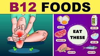 The Ultimate B12 rich Foods  Vitamin B12 Foods  Vitamin B12 Deficiency  Nutrition [upl. by O'Connell]