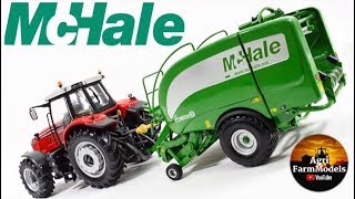 McHale Fusion 3 Baler by USKscalemodels in 132  Farm model review 24 [upl. by Eleni]