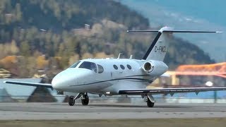 Cessna 510 Citation Mustang takeoff [upl. by Enelram777]