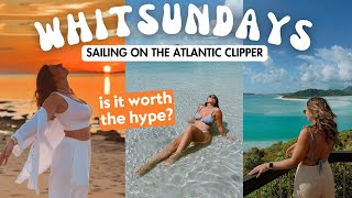 3 DAYS on the ATLANTIC CLIPPER ⛵️ My Honest ReviewExperience Sailing Whitsundays Vlog [upl. by Aneetsirhc]