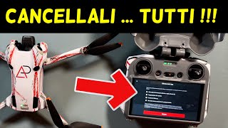 ECCO COME CANCELLARE TUTTI I DATI DI VOLO DAL TUO DRONE DJI [upl. by Buckden379]