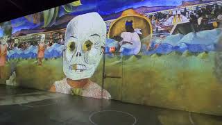 Immersive Frida Kahlo Exhibit Houston 2022 [upl. by Ardnait]