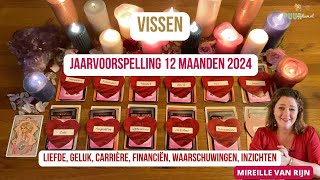 VISSEN STERRENBEELD JAARVOORSPELLING 2024 TAROT LENORMAND ASTRO  MIREILLE VAN RIJN [upl. by Nan]