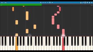 Greensleeves  Piano Tutorial Synthesia David Nevue version [upl. by Nwahshar]