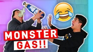 MONSTER GAS ACCENT CHALLENGE [upl. by Ecital421]