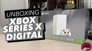 Unboxing Xbox Series X All Digital White en Español MX [upl. by Templas792]