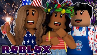 OUR FIRST FIREWORK SHOW  Roblox Bloxburg [upl. by Egroj809]