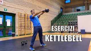 KETTLEBELL  I 5 esercizi MIGLIORI [upl. by Neala400]