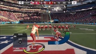 Madden 18 57yard field goal to win the Super Bowl [upl. by Alac863]