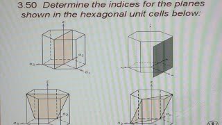 Crystallographic planesHCP find MillerBravais indices for the HCP planes [upl. by Ym]