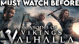 VIKINGS VALHALLA Season 1 amp 2 Recap  Must Watch Before Season 3  Series Explained [upl. by Tal348]