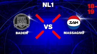 NL1  Day 1 BADEN vs MASSAGNO [upl. by Alick]