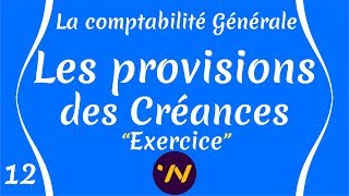 12 Provisions pour dépréciation des créances exercice comptabilité générale [upl. by Gnanmos555]