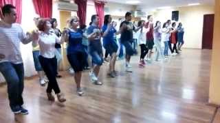 Coregrafie FlashMob Dans Popular Galati editia a IV a  Iunie 2014  Grupa Avansati [upl. by Anuayek]