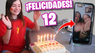 CELEBRAMOS EL CUMPLEAÑOS de ARANTXA EN ARGENTINA y SUS AMIGAS LE HACEN VIDEOLLAMADA [upl. by Jarietta843]