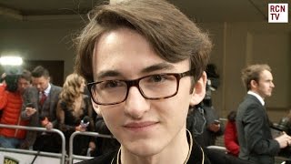 Game Of Thrones Isaac Hempstead Wright Interview [upl. by Lizzy750]